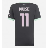 AC Milan Christian Pulisic #11 Fotballklær Tredjedrakt Dame 2024-25 Kortermet